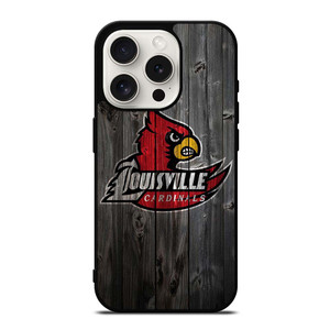 UNIVERSITY OF LOUISVILLE CARDINALS WOOD iPhone 15 Pro Case