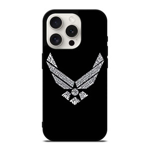 US AIR FORCE MONOGRAM LOGO iPhone 15 Pro Case