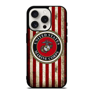 USMC US MARINE CORPS FLAG iPhone 15 Pro Case