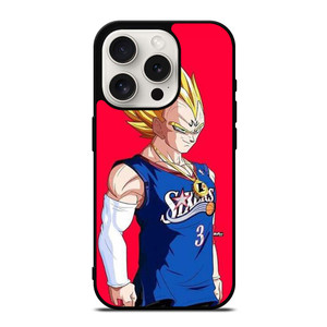 VEGETA DRAGON BALL PHILADELPHIA SIXERS iPhone 15 Pro Case