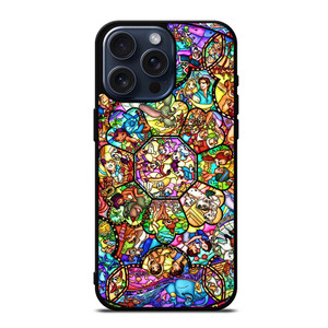 ALL DISNEY CHARACTER GLASS iPhone 15 Pro Max Case
