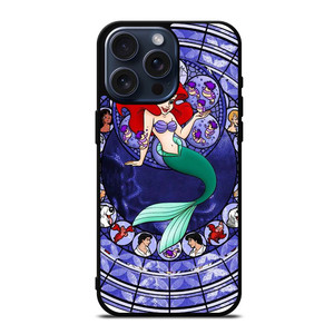ARIEL THE LITTLE MERMAID ART GLASSES iPhone 15 Pro Max Case