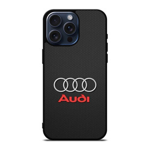 AUDI LOGO CAR EMBLEM iPhone 15 Pro Max Case