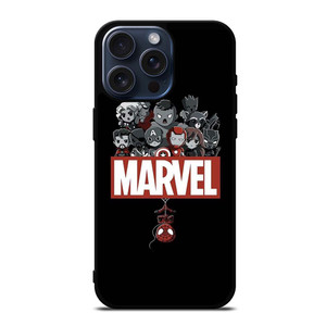 AVENGERS ENDGAME SUPERHERO KAWAII iPhone 15 Pro Max Case