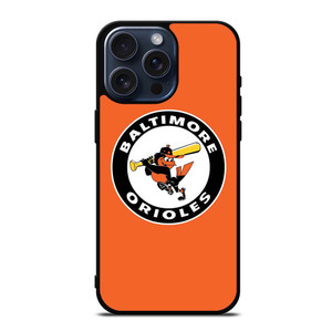 BALTIMORE ORIOLES ICON BASEBALL TEAM LOGO iPhone 15 Pro Max Case