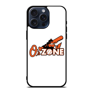 BALTIMORE ORIOLES ZONE LOGO BASEBALL TEAM iPhone 15 Pro Max Case