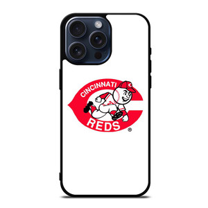 BASEBALL TEAM LOGO CINCINNATI REDS iPhone 15 Pro Max Case
