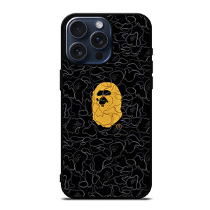 BATHING APE BAPE LOGO iPhone 15 Pro Max Case