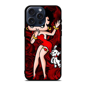 BETTY BOOP AND DOG iPhone 15 Pro Max Case