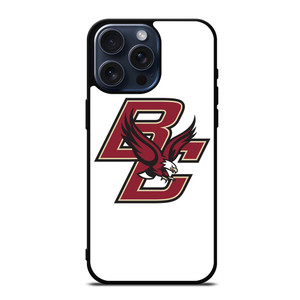 BOSTON COLLEGE EAGLES HOCKEY UNIVERSITY TEAM LOGO iPhone 15 Pro Max Case
