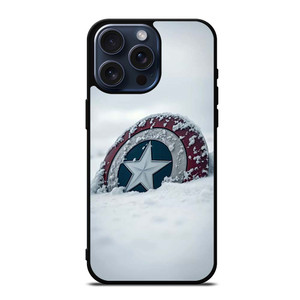 CAPTAIN AMERICA SHIELD SNOW iPhone 15 Pro Max Case