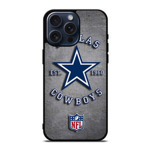 DALLAS COWBOYS LOGO FOOTBAL TEAM NFL EST 1960 iPhone 15 Pro Max Case