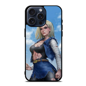 DRAGON BALL ANDROID 18 iPhone 15 Pro Max Case