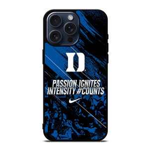 DUKE BLUE DEVILS PASSION IGNITES iPhone 15 Pro Max Case