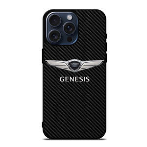 GENESIS CAR LOGO CARBON iPhone 15 Pro Max Case