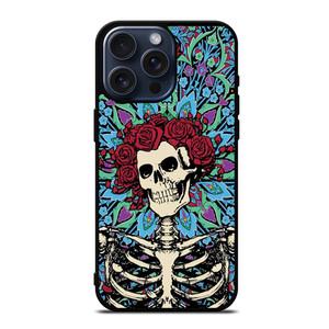 GRATEFUL DEAD SKULL AND ROSE 2 iPhone 15 Pro Max Case