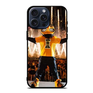 IOWA HAWKEYES MASCOT iPhone 15 Pro Max Case