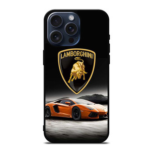 LAMBORGHINI CAR LOGO iPhone 15 Pro Max Case