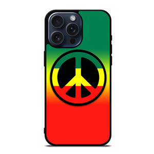 PEACE SIGN LOGO SYMBOL iPhone 15 Pro Max Case