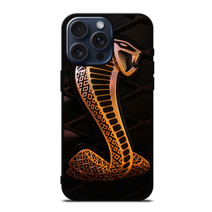 SHELBY COBRA FORD GOLD LOGO iPhone 15 Pro Max Case