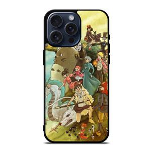 STUDIO GHIBLI ANIME iPhone 15 Pro Max Case