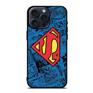 SUPERMAN DC COMIC LOGO iPhone 15 Pro Max Case