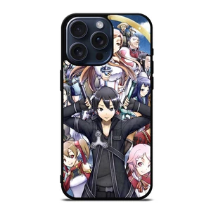 SWORD ART ONLINE CHARACTERS iPhone 15 Pro Max Case
