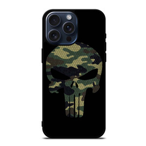 THE PUNISHER LOGO CAMO iPhone 15 Pro Max Case