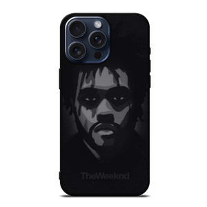 THE WEEKND FACE WHITE BLACK iPhone 15 Pro Max Case