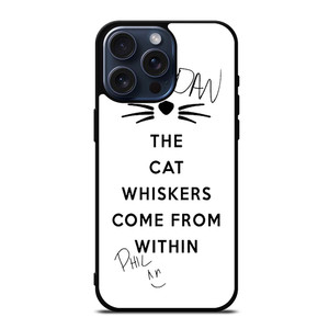 THE WHISKERS DAN AND PHIL iPhone 15 Pro Max Case