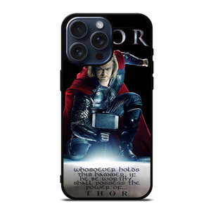 THOR MARVEL iPhone 15 Pro Max Case