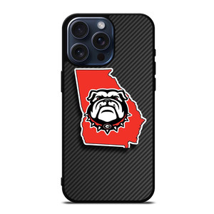 UGA UNIVERSITY OF GEORGIA BULLDOGS iPhone 15 Pro Max Case