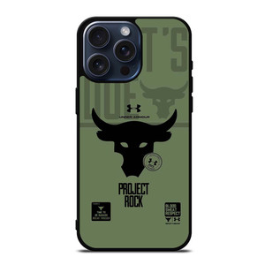 UNDER ARMOUR LOGO PROJECT ROCK iPhone 15 Pro Max Case