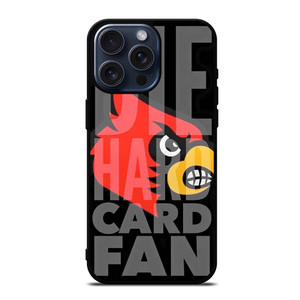 UNIVERSITY OF LOUISVILLE CARDINALS FAN iPhone 15 Pro Max Case