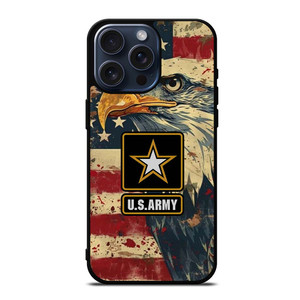 US ARMY LOGO EAGLE iPhone 15 Pro Max Case