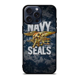 USA NAVY SEALS LOGO iPhone 15 Pro Max Case