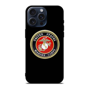 USMC CAMO US MARINE CORPS ICON iPhone 15 Pro Max Case