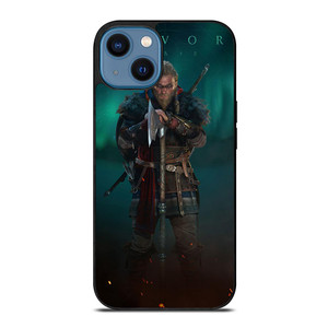 ASSASSIN'S CREED EIVOR GREEN.jpg iPhone 14 Case