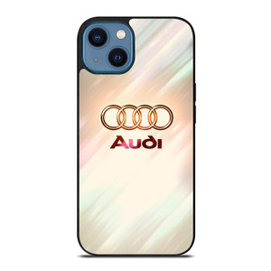 AUDI CAR LOGO EMBLEM.jpg iPhone 14 Case