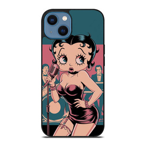 BETTY BOOP SINGING.jpg iPhone 14 Case