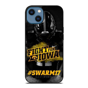 IOWA HAWKEYES LOGO.jpg iPhone 14 Case