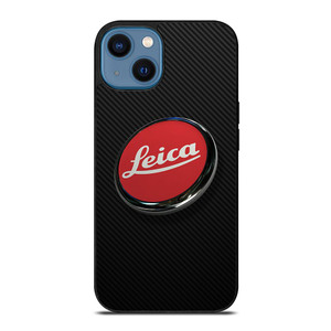 LEICA CAMERA LOGO CARBON.jpg iPhone 14 Case