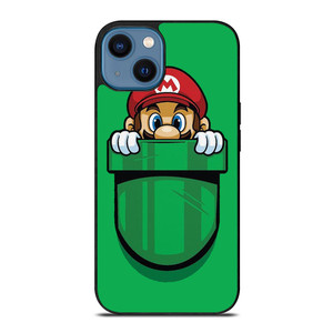 MARIO BROSS POCKET PLUMBER.jpg iPhone 14 Case