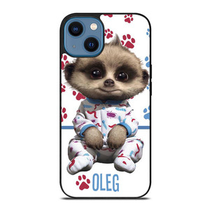 MEERKAT BABY OLEG CUTE.jpg iPhone 14 Case