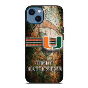 MIAMI HURRICANES LOGO NFL.jpg iPhone 14 Case