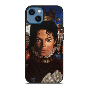 MICHAEL JACKSON KING OF POP 2.jpg iPhone 14 Case
