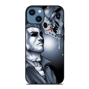 MICHAEL MYERS VS JASON.jpg iPhone 14 Case