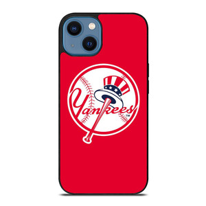NEW YORK YANKEES BASEBALL CLUB LOGO RED.jpg iPhone 14 Case