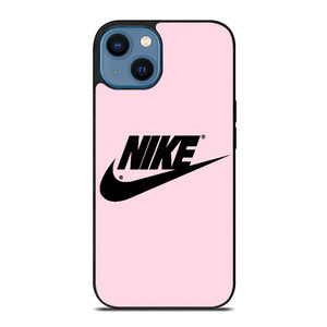 NIKE PINK LOGO.jpg iPhone 14 Case