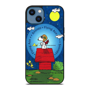 PEANUTS SNOOPY THE FLYING ACE.jpg iPhone 14 Case